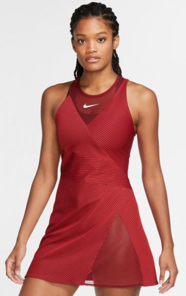  Nike Court Naomi Osaka Dress Tokyo W - team red/white