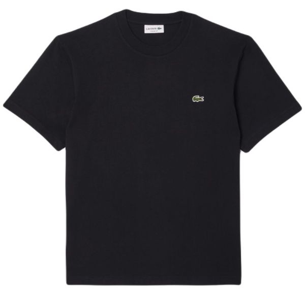 Men's T-shirt Lacoste Classic Fit Cotton Jersey T-shirt - black