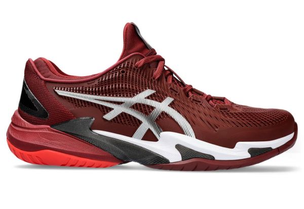 Chaussures de tennis pour hommes Asics Court FF 3 - antique red/white