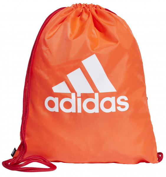 Plecak sportowy Adidas Gymsack - solar red/scarlet/white