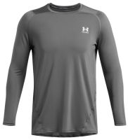 Męski T-Shirt tenisowy Under Armour Men's HeatGear Armour Fitted - Szary