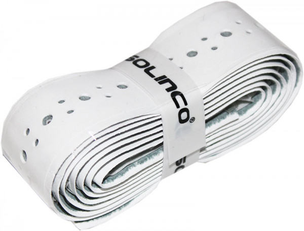 Tennis Basisgriffbänder Solinco Replacement Grip white 1P