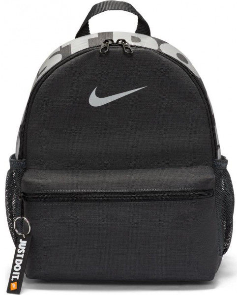 Zaino da tennis Nike Youth Brasilia JDI Mini Backpack - dark smoke grey/metallic silver