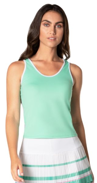 Débardeurs de tennis pour femmes Lucky in Love Deco in Love Always N' Forever Tank - Vert