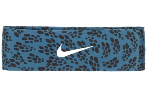Fejpánt  Nike Dri-Fit Fury Headband 3.0 Printed - marina/black/white