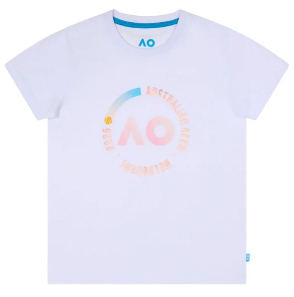 Girls' T-shirt Australian Open Dated - White