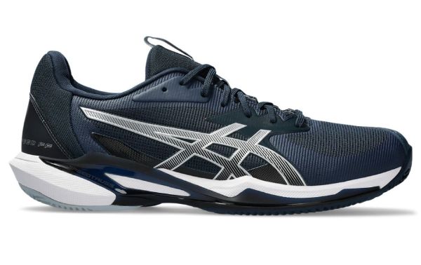 Chaussures de tennis pour hommes Asics Solution Speed FF 3 Clay - french blue/pure silver