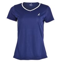 Women's T-shirt Australian T-Shirt Ace With Back Split - blu cosmo