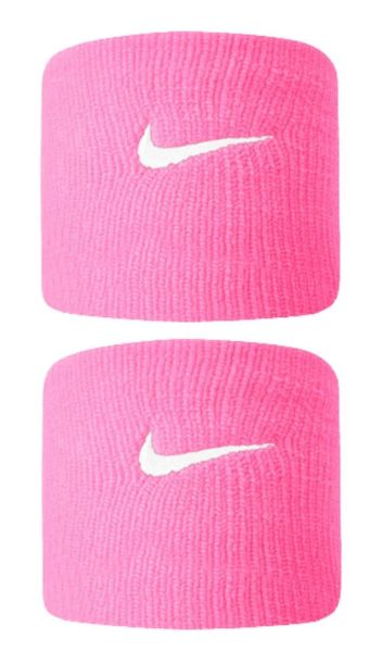 Riešo apvijos Nike Premier Wirstbands 2P - pink glow/white