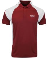 Herren Tennispoloshirt EA7 Man Jersey - Rot