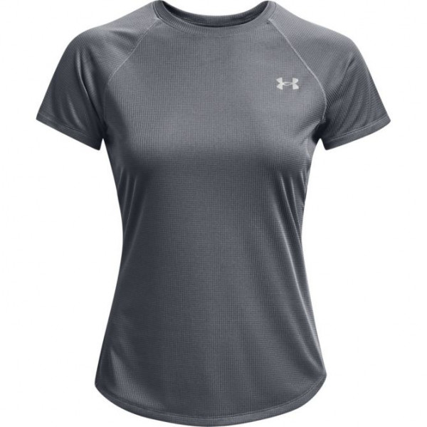  Under Armour Women's UA Speed Stride Short Sleeve - pitch gray/reflective