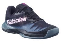 Chaussures de padel pour juniors Babolat Jet Premura 2 JR - black/north atlantic