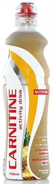 Izotonic Nutrend CARNITINE ACTIVITY DRINK with coffeine - pineapple