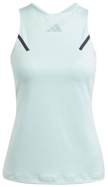 Marškinėliai moterims Adidas Tennis Premium Tank - semi flash/aqua