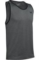 Teniso marškinėliai vyrams Under Armour Men's Tech Tank 2.0 - pitch gray/black
