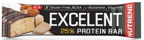  Nutrend EXCELENT PROTEIN BAR - marzipan with almonds and real milk chocolate