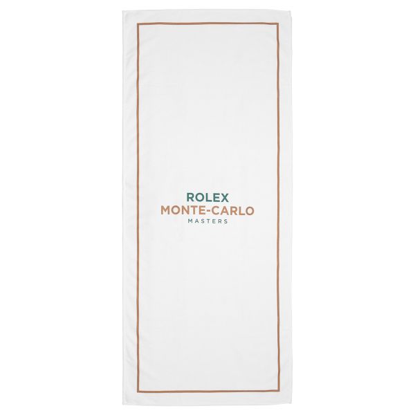 Ręcznik tenisowy Monte-Carlo Rolex Masters Microfibre Towel - white