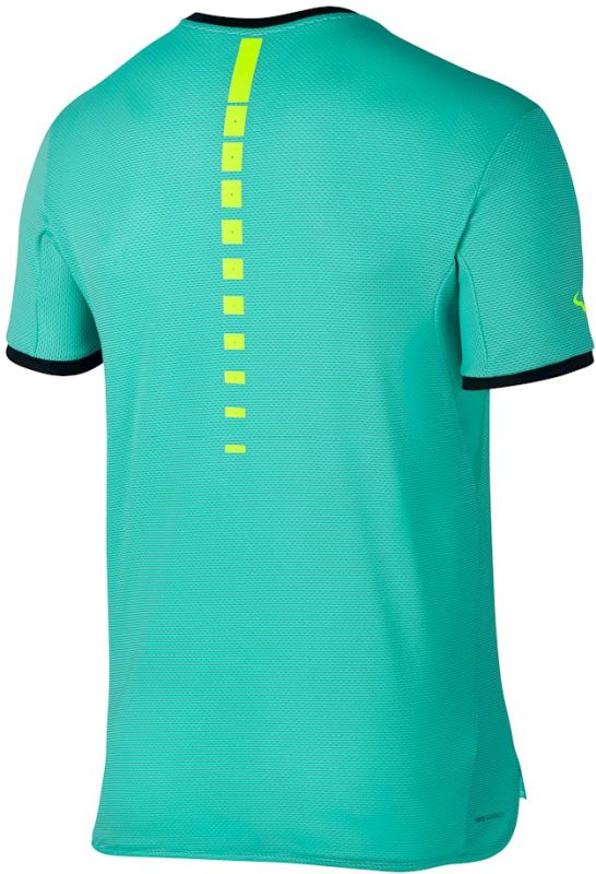 Nike Rafa Challenger Top Short Sleeve Premier hyper jade black volt