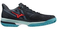 Muške tenisice Mizuno Wave Exceed Tour 5 CC - collegiate blue/soleil/tanager turquoise Muške tenisice Mizuno Wave Exceed Tour 5 CC - collegiate blue/soleil/tanager turquoise