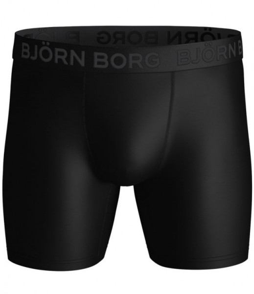 Boxers de sport pour hommes Björn Borg Shorts Per Solid 1P - black beauty