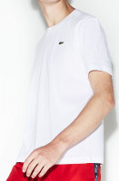 Teniso marškinėliai vyrams Lacoste Men’s SPORT Regular Fit Ultra Dry Performance T-Shirt - white