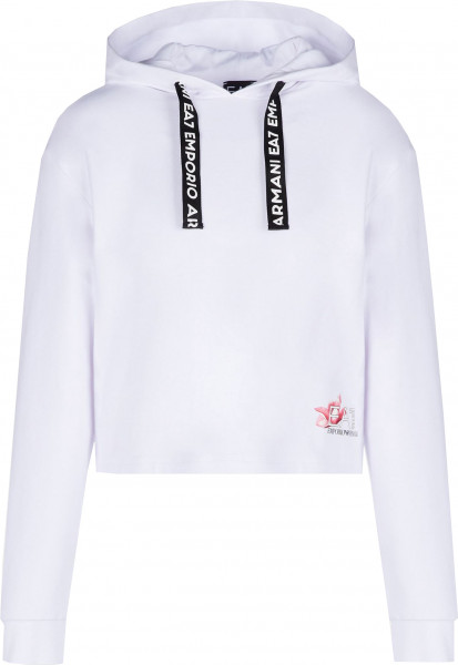  EA7 Woman Jersey Sweatshirt - white