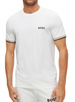 Muška majica BOSS x Matteo Berrettini Tee MB 2 - white Muška majica BOSS x Matteo Berrettini Tee MB 2 - white