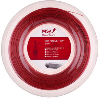 Tenisz húr MSV Focus Hex Soft (200 m) - red