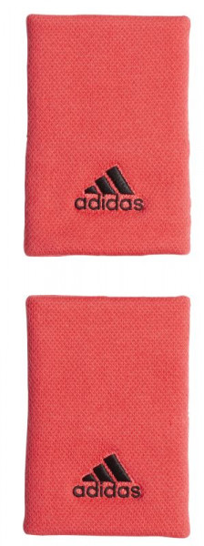  Adidas Tennis Wristbands L (OSFM) - shock red/black