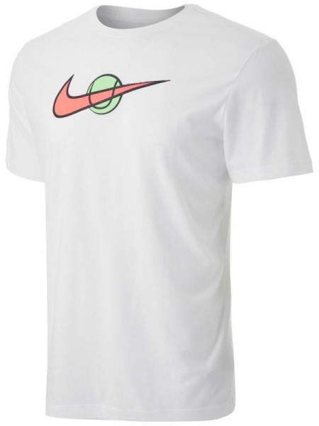  Nike Court Swoosh Tennis Tee M - white