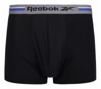 Boxers de sport pour hommes Reebok Short Sports Trunk Phineas 3P - Noir Boxers de sport pour hommes Reebok Short Sports Trunk Phineas 3P - Noir