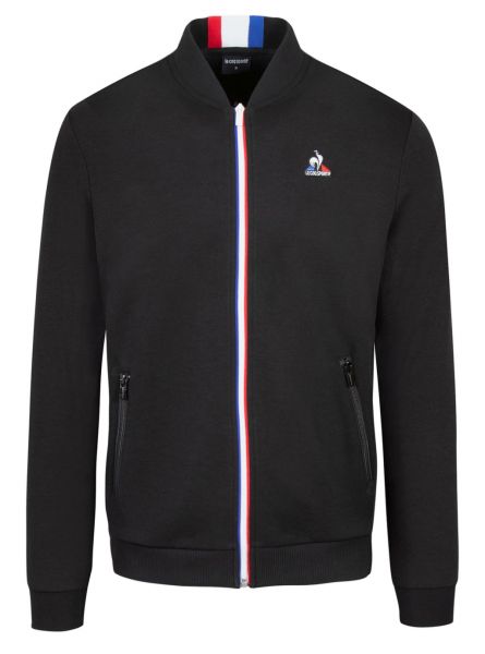 Tenisa džemperis vīriešiem Le Coq Sportif TRI FZ Sweat No.1 M - black
