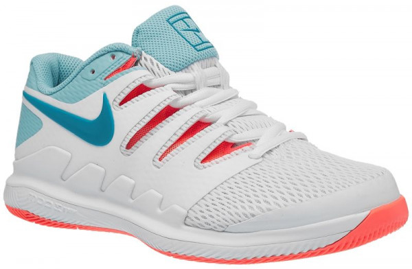  Nike WMNS Zoom Vapor X HC - white/neo turquoise/bleached aqua/hot lava
