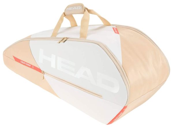 Bolsa de tenis Head Tour Racquet Bag M - champagne/corduroy white
