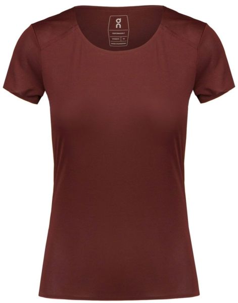 Camiseta de mujer ON Performance-T - mulberry/spice