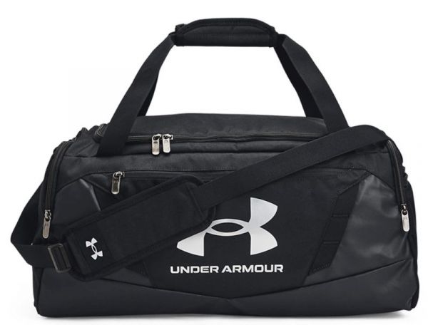 Sportinis krepšys Under Armour Undeniable 5.0 Small Duffle Bag - black/metallic silver