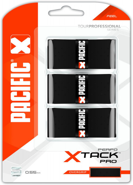 Griffbänder Pacific X Tack Perfo black 3P