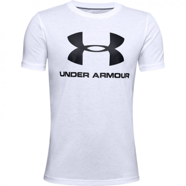  Under Armour Sportstyle Logo B - white