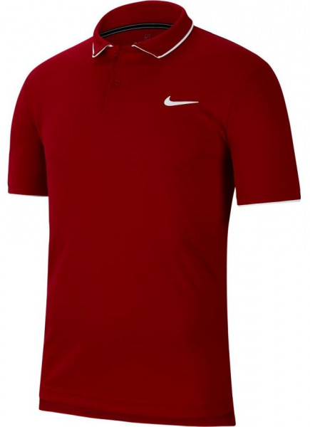  Nike Court Dry Team Polo - gym red/white/white