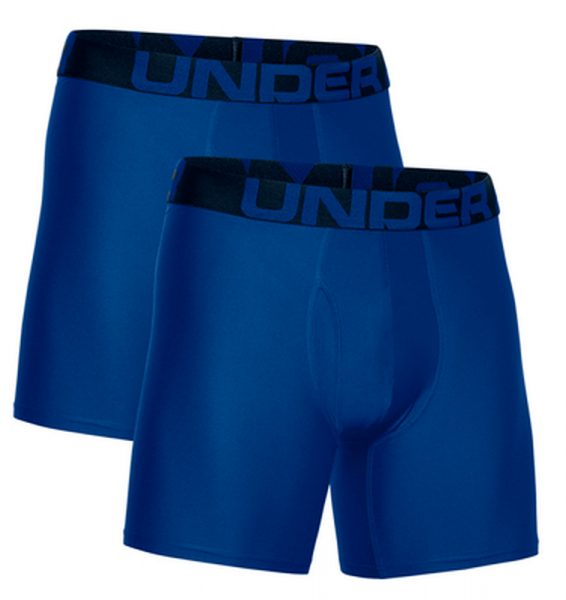 Herren Boxershorts Under Armour Tech 6in 2 Pack - royal/academy