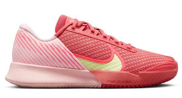 Damen-Tennisschuhe Nike Zoom Vapor Pro 2 Clay - adobe/pink bloom/barely volt/hot punch