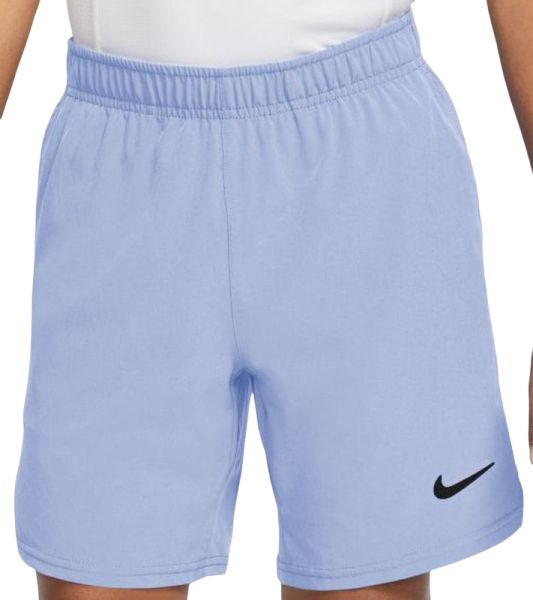 Shorts pour garçons Nike Boys Court Flex Ace Short - aluminum/obsidian/black
