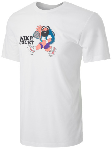  Nike Court Tee Slam M - white