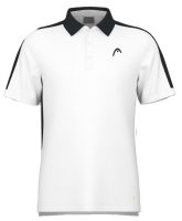 Herren Tennispoloshirt Head Slice Polo Shirt - white