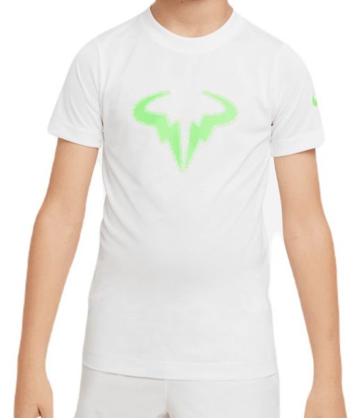 Chlapčenské tričká Nike Rafa Training T-Shirt - white