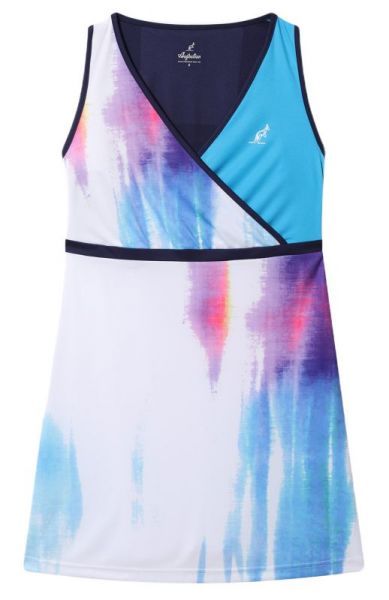 Dámské tenisové šaty Australian Ace Blaze Dress - glossy turquoise