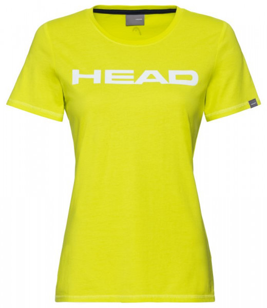Marškinėliai moterims Head Lucy T-Shirt W - yellow/white