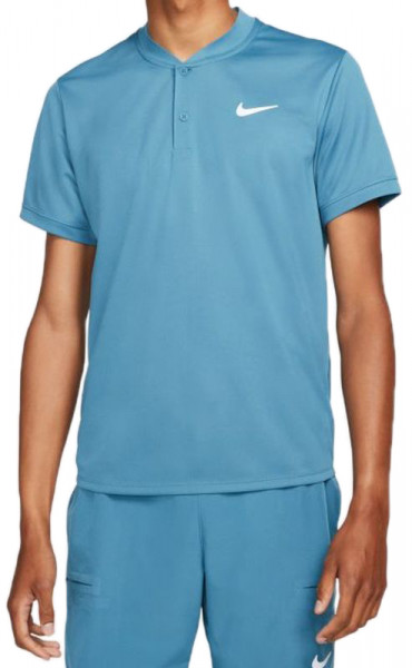 Polo marškinėliai vyrams Nike Court Dri-Fit Polo Blade - riftblue/white