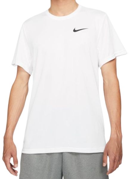 T-shirt pour hommes Nike Dri-Fit Superset Top SS M - white/black