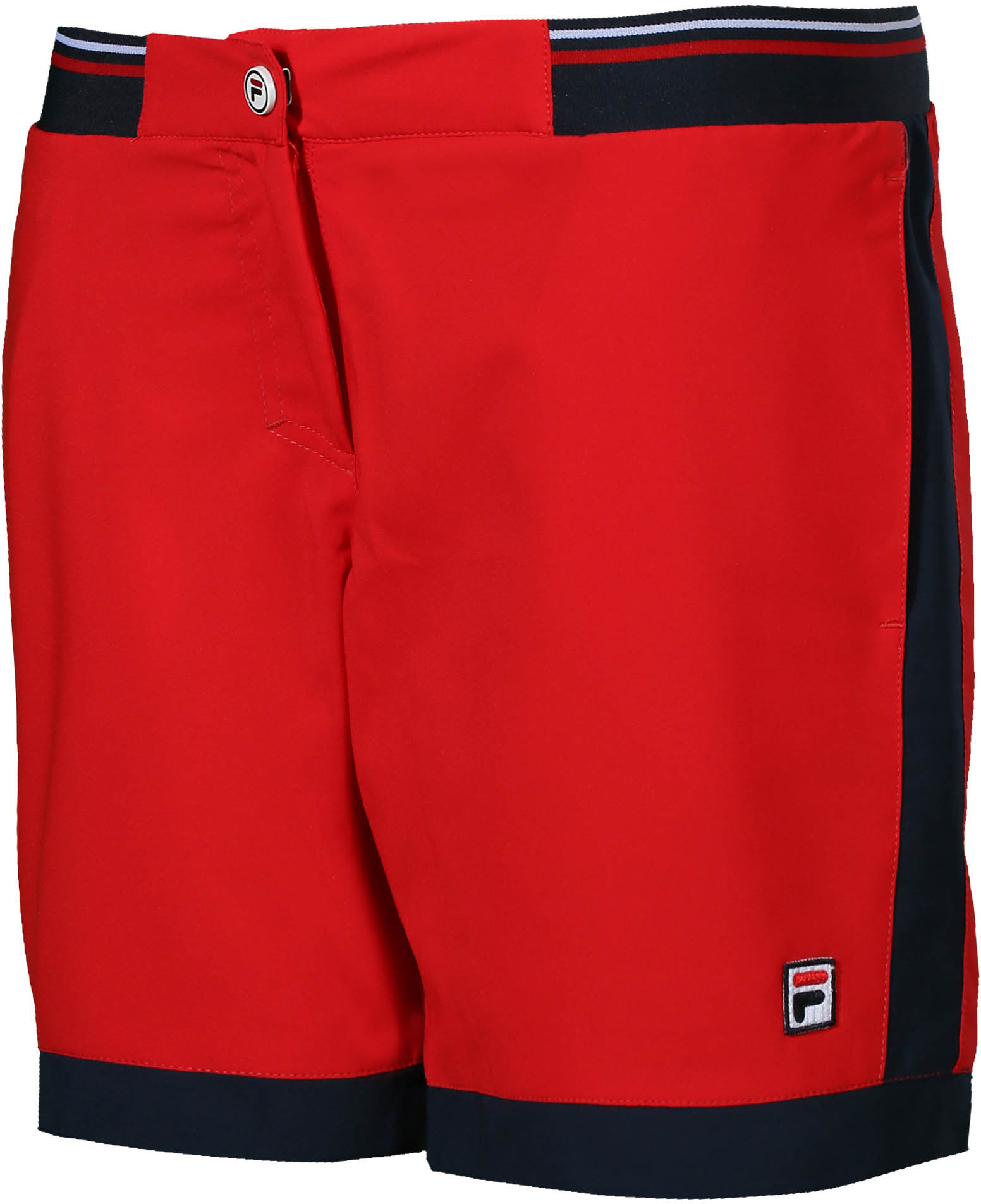 Fila red shorts best sale